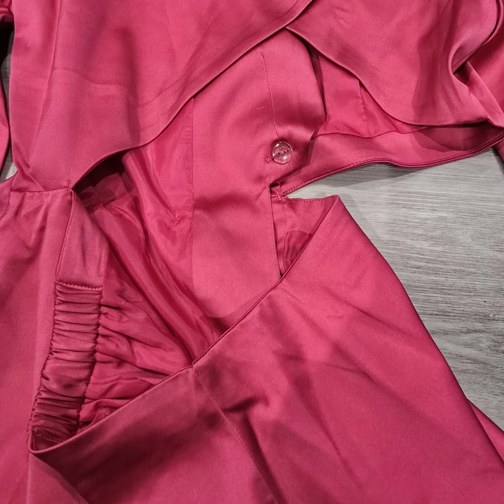 Porsha Williams x The Drop Women's BlackCutout Waist Blazer Size M NWT - Picture 6 of 7
